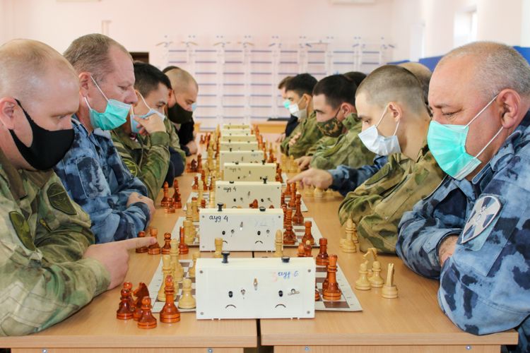 На Ставрополье состоялся чемпионат по шахматам  среди росгвардейцев