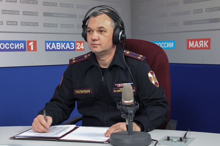 Офицер Росгвардии выступил в прямом эфире регионального радио