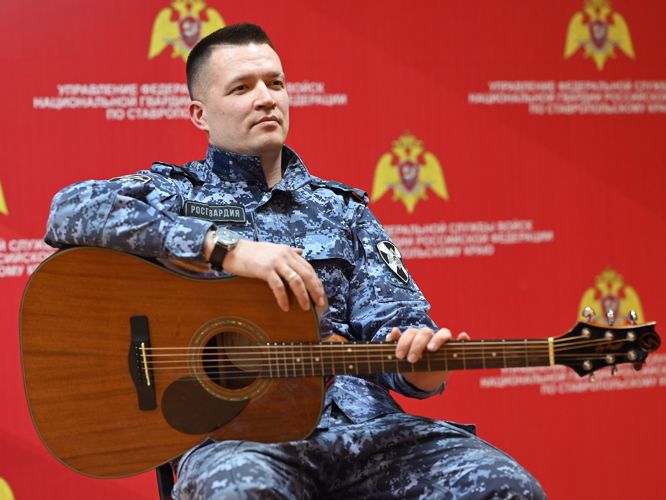 Первый этап  всероссийского творческого смотра-конкурса Росгвардии «Солдаты антитеррора» прошел в Ставрополе