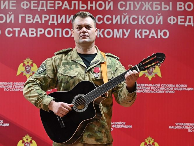 Первый этап  всероссийского творческого смотра-конкурса Росгвардии «Солдаты антитеррора» прошел в Ставрополе