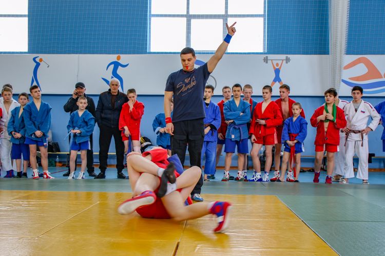 На Ставрополье росгвардейцы организовали детские соревнования по самбо