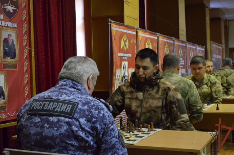 Определились лучшие шахматисты Северо-Кавказского округа Росгвардии