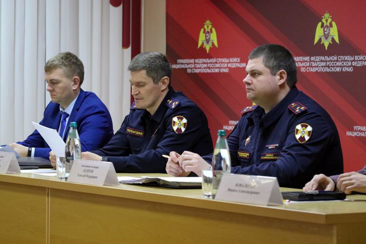 В Управлении Росгвардии по Ставропольскому краю обсудили вопросы усиления мер безопасности на объектах ТЭК