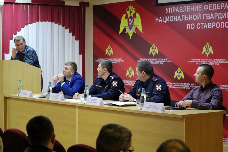 В Управлении Росгвардии по Ставропольскому краю обсудили вопросы усиления мер безопасности на объектах ТЭК