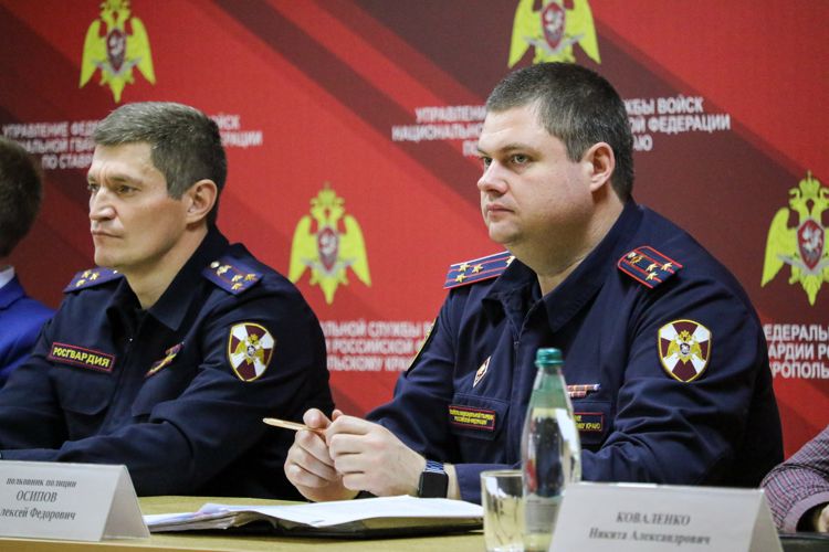 В Управлении Росгвардии по Ставропольскому краю обсудили вопросы усиления мер безопасности на объектах ТЭК