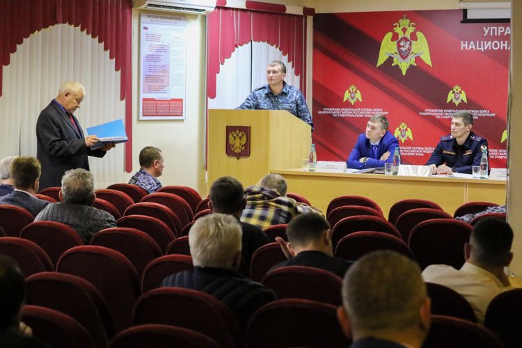В Управлении Росгвардии по Ставропольскому краю обсудили вопросы усиления мер безопасности на объектах ТЭК