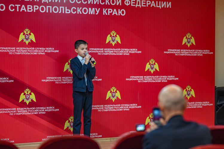 На Ставрополье состоялся первый этап фестиваля детской патриотической песни Росгвардии 