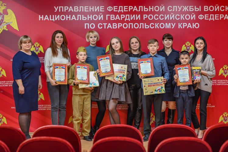 На Ставрополье состоялся первый этап фестиваля детской патриотической песни Росгвардии 
