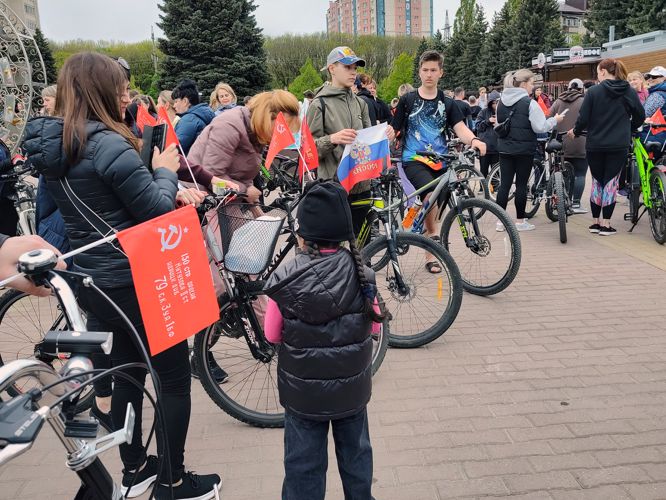 В Ставрополе офицеры территориального органа Росгвардии стали участниками «Веломарша Победы»