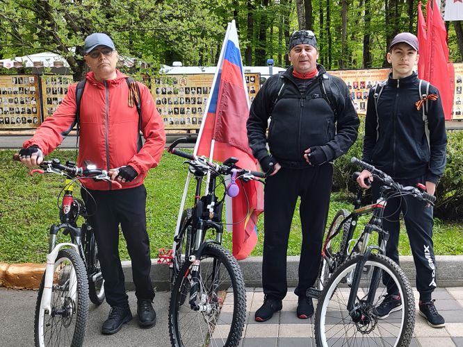 В Ставрополе офицеры территориального органа Росгвардии стали участниками «Веломарша Победы»