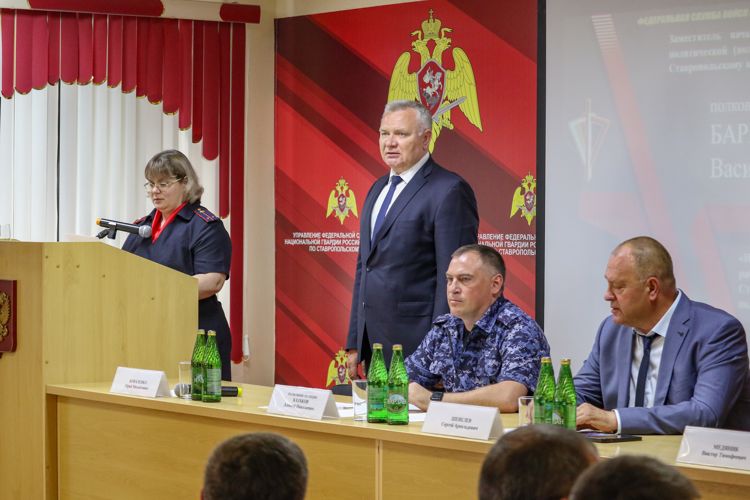 В Ставрополе подведены итоги служебно-боевой деятельности краевого Управления Росгвардии за первое полугодие 2023 года