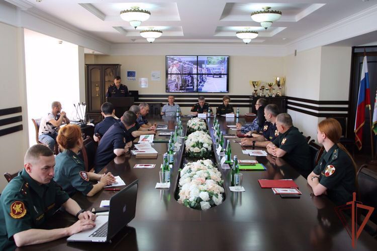 СБОР С НАЧАЛЬНИКАМИ ПРЕСС-СЛУЖБ ПРОХОДИТ В СЕВЕРО-КАВКАЗСКОМ ОКРУГЕ РОСГВАРДИИ