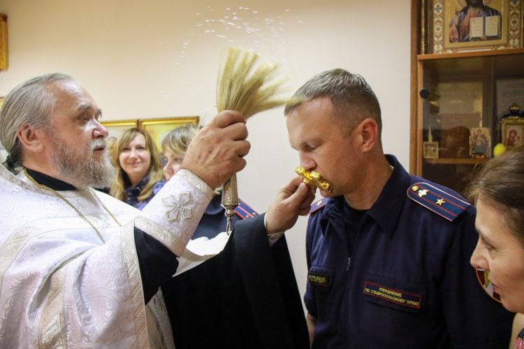 В краевом Управлении Росгвардии на Ставрополье состоялось праздничное богослужение