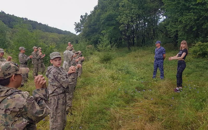 На Ставрополье прошла акция «Росгвардия! Вперед к победам!» 