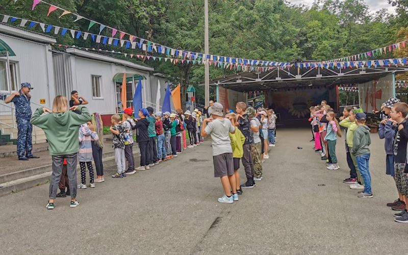 Росгвардейцы провели спортивное мероприятие для детей в Пятигорске