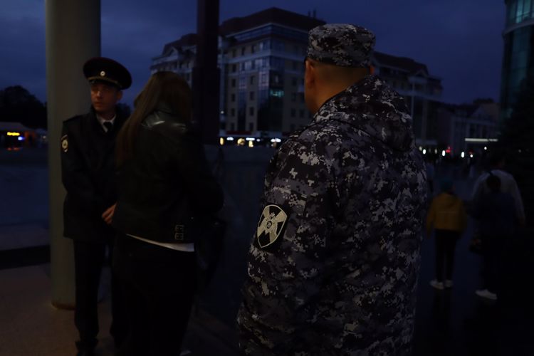 В Ставрополе сотрудники Росгвардии приняли участие в обеспечении правопорядка в День города и края