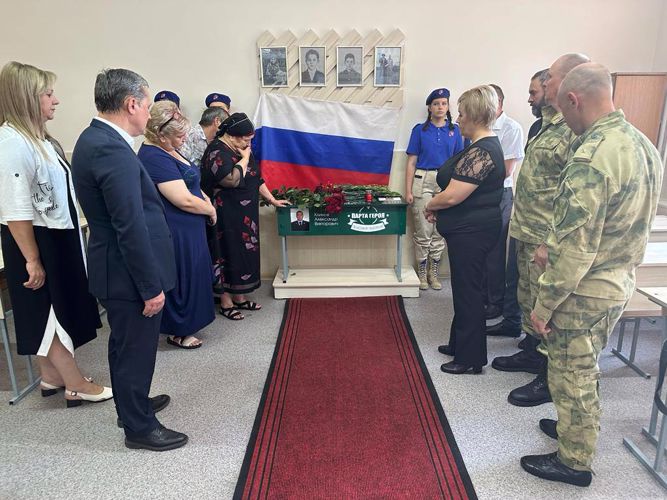 ПАРТУ ГЕРОЯ ПАМЯТИ ПОГИБШЕГО ОФИЦЕРА РОСГВАРДИИ ОТКРЫЛИ В ПЯТИГОРСКЕ