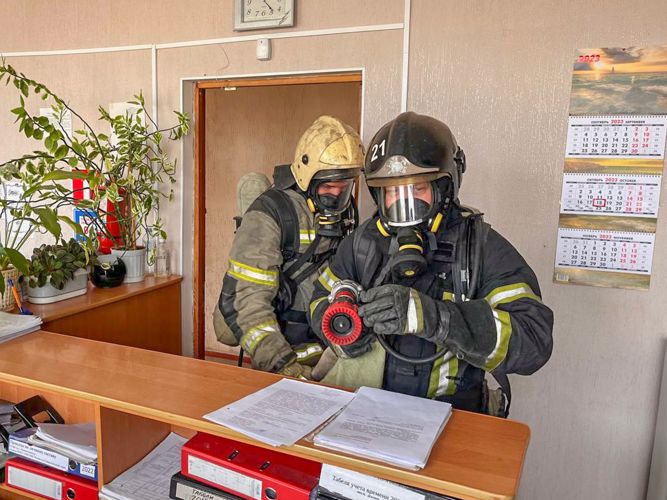 Межведомственная пожарно-тактическая тренировка Росгвардии и МЧС прошла в Невинномысске