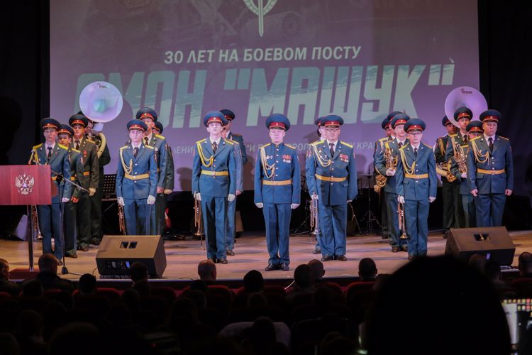 В Пятигорске сотрудники ОМОН «Машук»   отметили 30-ю годовщину со дня образования отряда