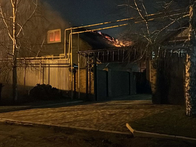Росгвардеец спас жизнь ребенку на пожаре на Ставрополье