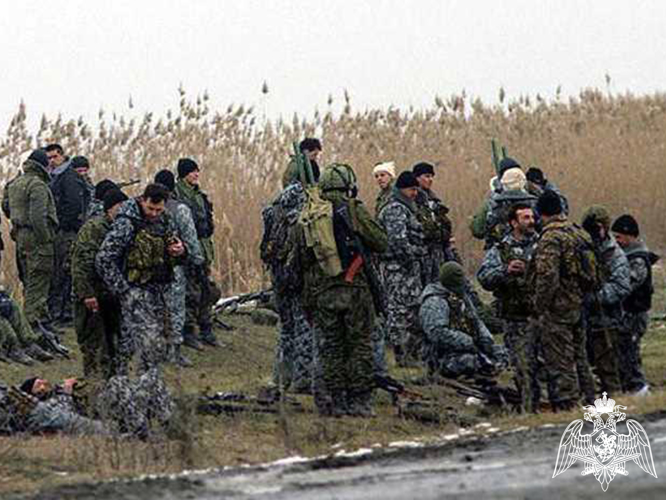  На Ставрополье росгвардейцы почтили память погибшего сослуживца