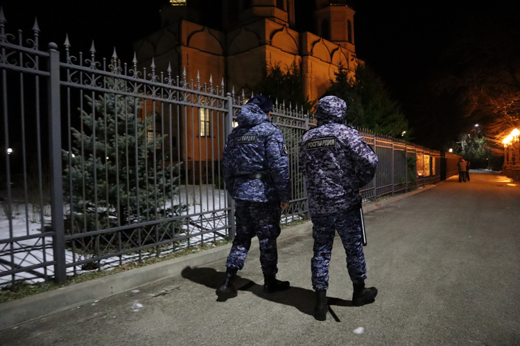  На Ставрополье сотрудники Росгвардии обеспечили правопорядок в период празднования Крещения Господня