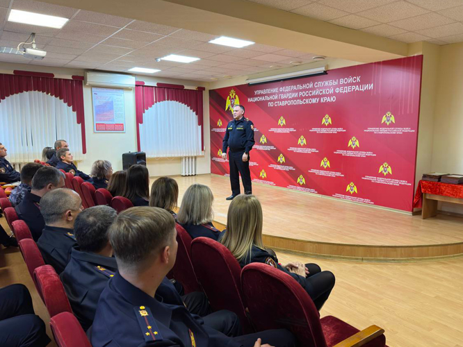 В Ставрополе состоялось торжественное мероприятие, посвященное Дню образования подразделений государственного контроля и лицензионно – разрешительной работы Росгвардии