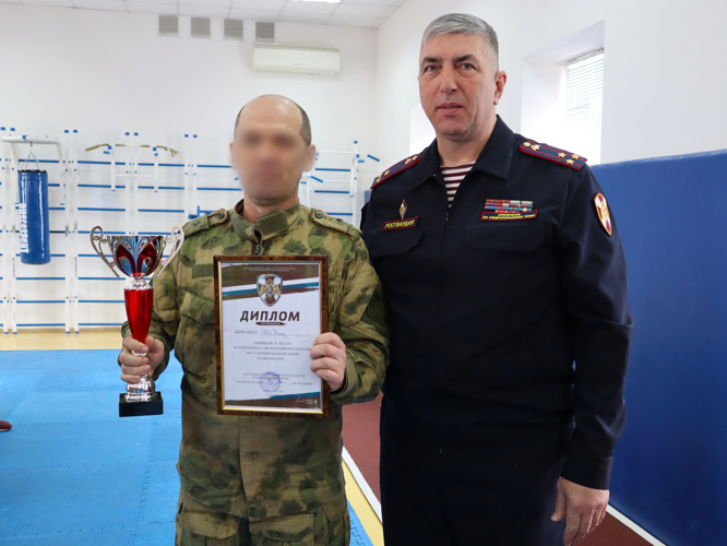 В Ставрополье состоялся чемпионат по шахматам среди подразделений Росгвардии