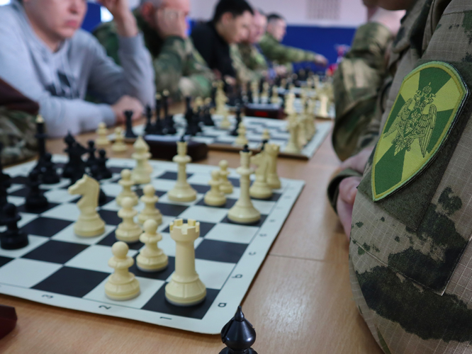 В Ставрополье состоялся чемпионат по шахматам среди подразделений Росгвардии