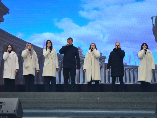 В Ставрополе росгвардейцы приняли участие в городском патриотическом мероприятии