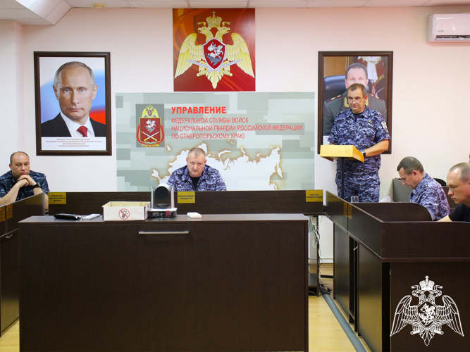 Подведены итоги служебно-боевой деятельности Управления Росгвардии по Ставропольскому краю за I полугодие 2024 года