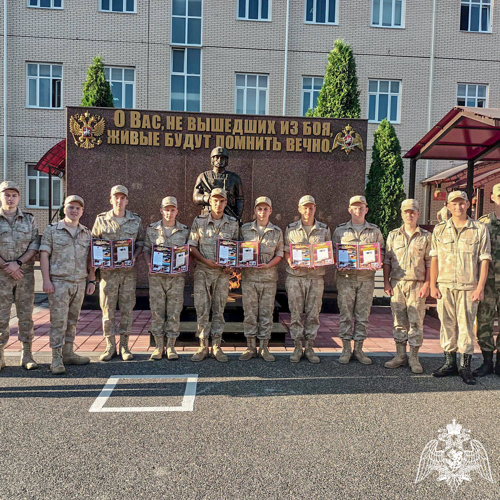 Акция «В память о военной службе в Росгвардии» прошла в Пятигорске