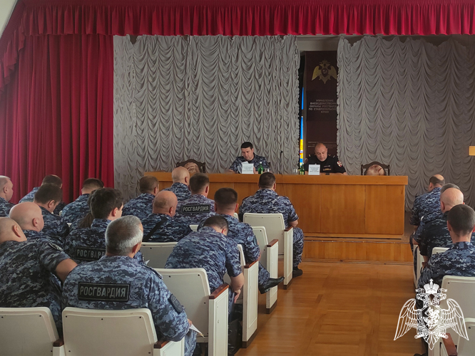  На Ставрополье подвели итоги служебной деятельности вневедомственной охраны Росгвардии за первое полугодие 2024 года
