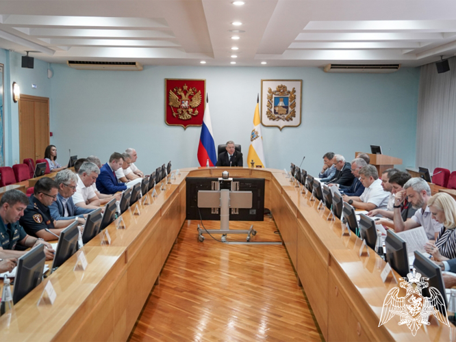  Представитель Росгвардии принял участие в заседании антитеррористической комиссии Ставропольского края