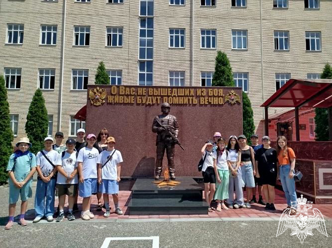 Акция «каникулы с Росгвардией» проходит на Северном Кавказе