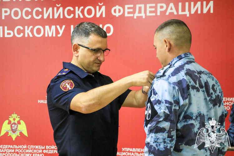 Ставропольский ОМОН Росгвардии отметил 32-ю годовщину со дня образования