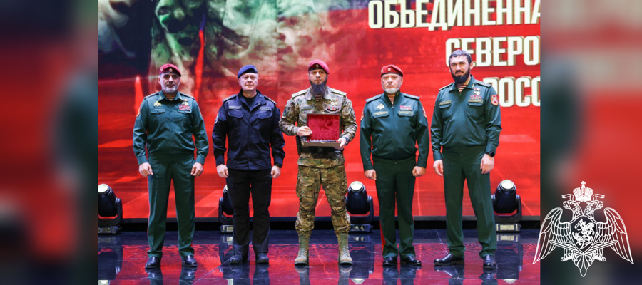 Заместители директора Росгвардии поздравили с 25-летием объединенную группировку войск (сил) на Северном Кавказе