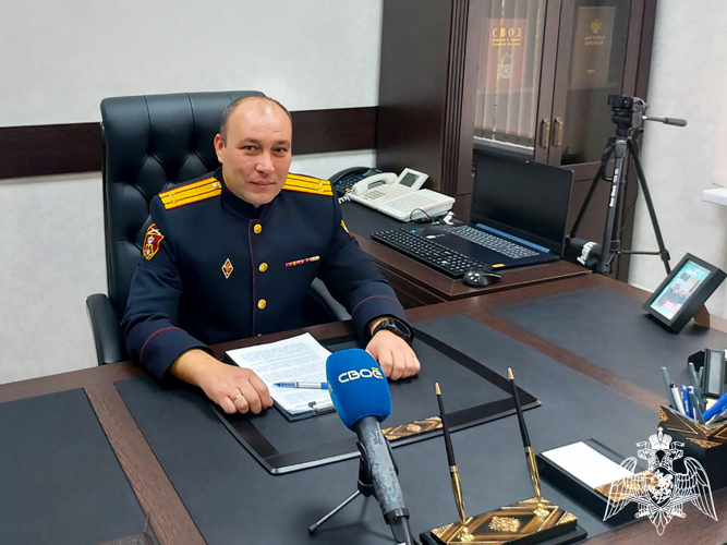  В Управлении вневедомственной охраны Росгвардии по Ставропольскому краю состоялась пресс-конференция 