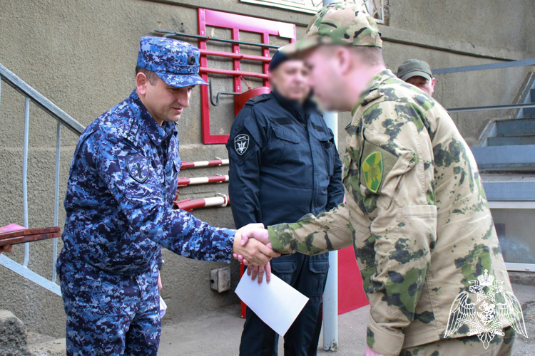 На Ставрополье  поздравили сотрудников СОБР Росгвардии с профессиональным праздником
