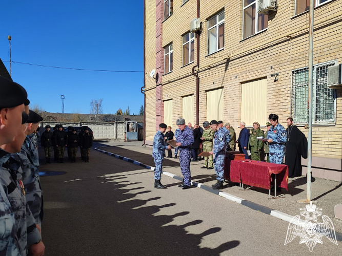 Сотрудники ОМОН «Машук» отметили 31-ю годовщину со дня образования отряда