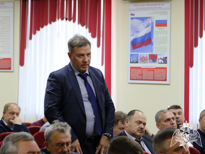 В Управлении Росгвардии по Ставропольскому краю подвели итоги работы с руководителями субъектов федерального государственного контроля в 2024 году