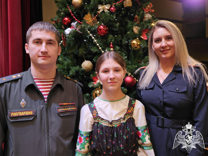 Дочь служащей Росгвардии стала лауреатом ведомственного детского конкурса