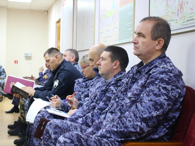 В Управлении Росгвардии по Ставропольскому краю подвели итоги служебно-боевой деятельности в 2024 году