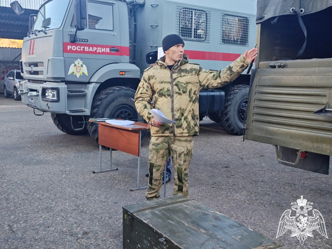 На Ставрополье в подразделениях  Росгвардии начался зимний период подготовки