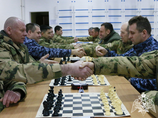 В Ставрополе завершился чемпионат по шахматам среди сотрудников и военнослужащих Росгвардии