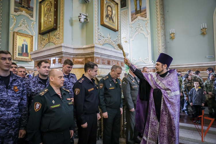 В День Росгвардии в Ставрополе состоялся молебен о даровании Победы русскому воинству