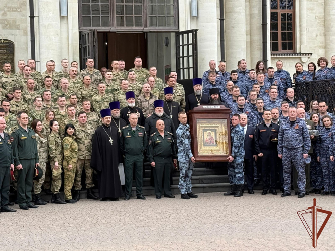 В День Росгвардии в Ставрополе состоялся молебен о даровании Победы русскому воинству