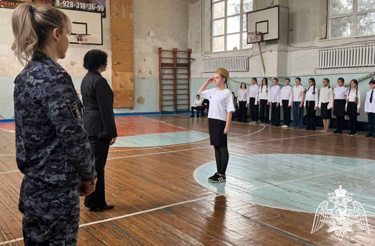 Офицер Росгвардии возглавила жюри конкурса «Смотр строя и песен» на Ставрополье