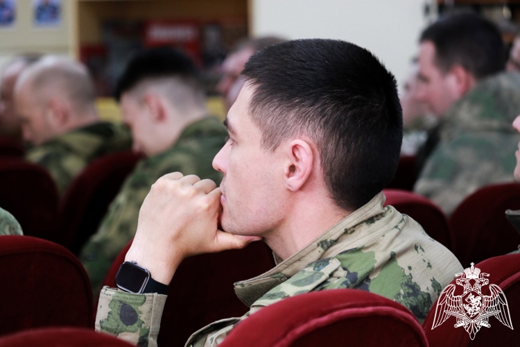 В ОМОН «Южный Бастион» краевого Управления Росгвардии состоялся творческий вечер