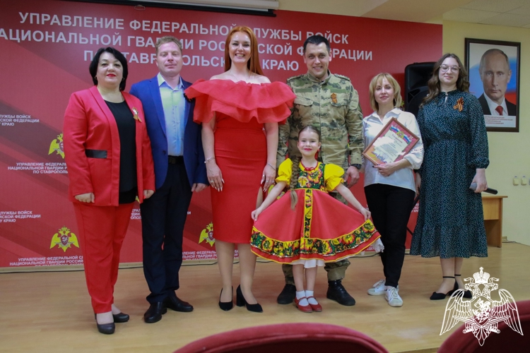 В ОМОН «Южный Бастион» краевого Управления Росгвардии состоялся творческий вечер